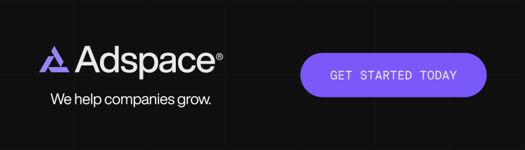 An Adspace CTA.