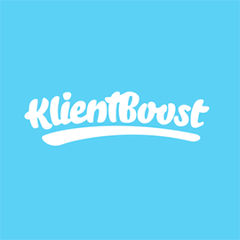 KlientBoost logo.
